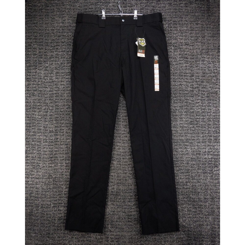 5.11 Tactical Pants Mens 40 Black Stryke PDU C A-Class Flex Tac Unhemmed NWT